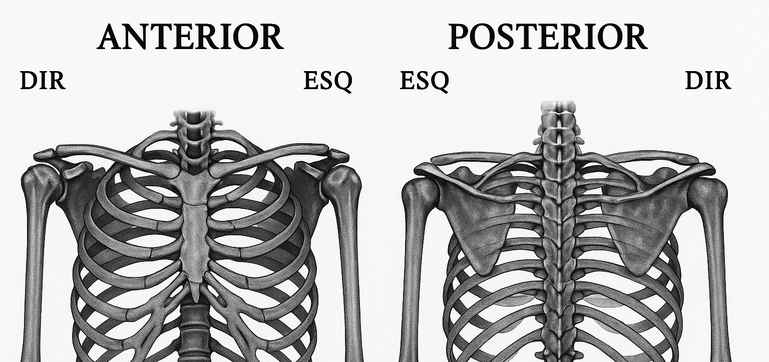 Ombro/Escápula - Anterior e Posterior